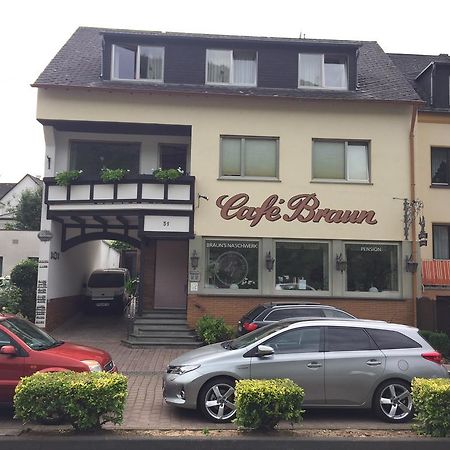 Pension Cafe-Braun Löf Zewnętrze zdjęcie