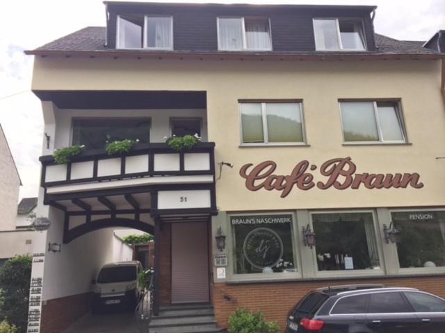 Pension Cafe-Braun Löf Zewnętrze zdjęcie